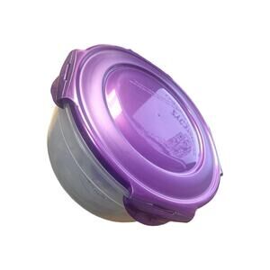 LocknLock 10-Pack Nestable Bowl & Square Storage Set Plumberry
